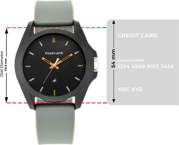 Fastrack Tees — Light Weight, Unisex Casual Watch. ₹799 (Limited time).Free COD • 1yr-warranty